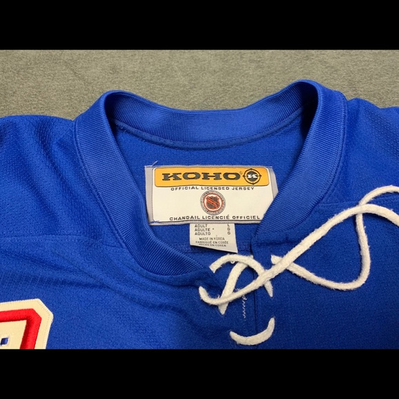 Vintage KOHO Eric Lindros New York Rangers Jersey - Picture 3 of 7